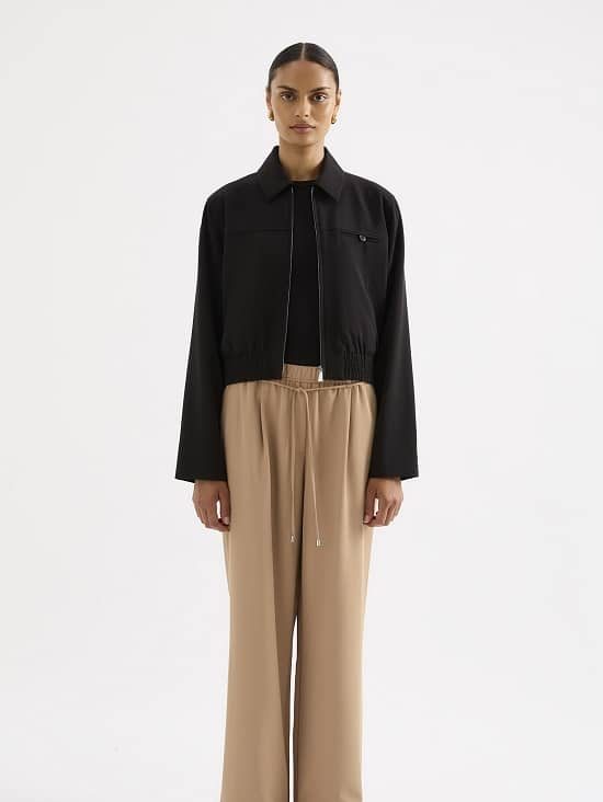 Bedford Cropped Jacket black