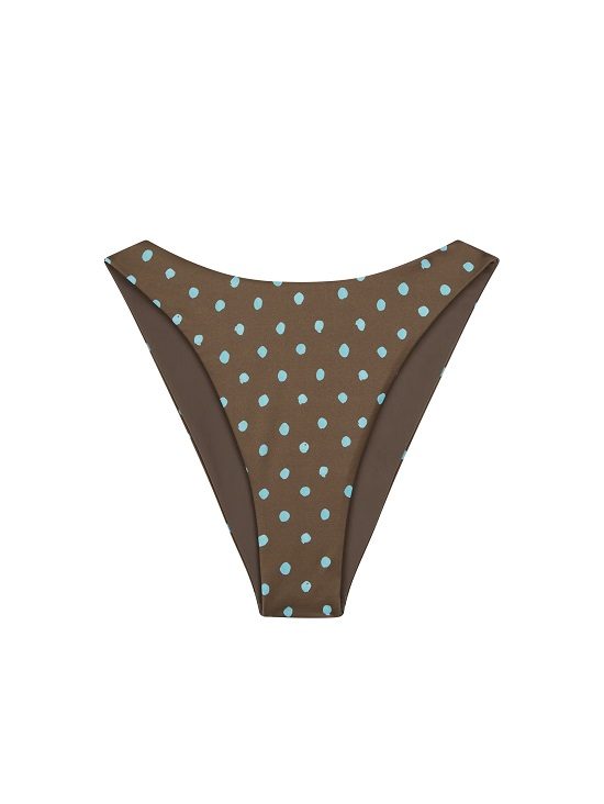 Elvis Bottom Polka Blue Fella Swim