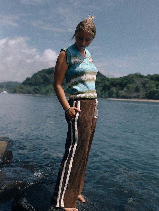 Atnosea Apres Terry Surf Pant Chocolate