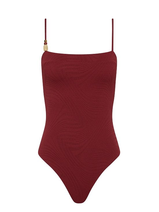 Phillip Full Piece Pomegranate Fella Swim
