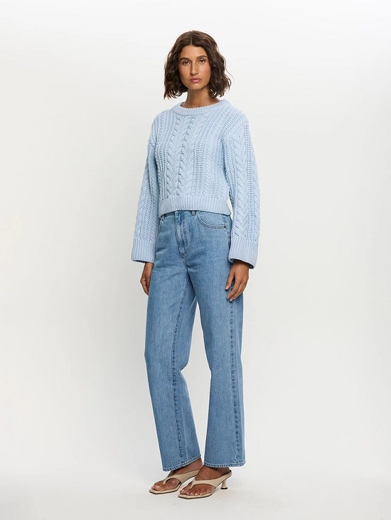 Brielle Knit Blue Kivari